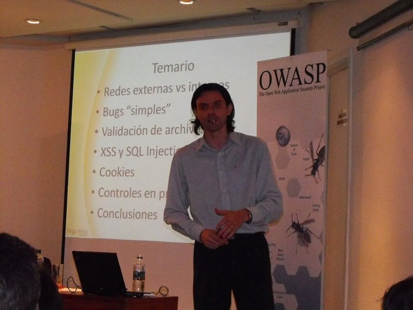 Foto 3 de 5: 1.er OWASP Day Uruguay