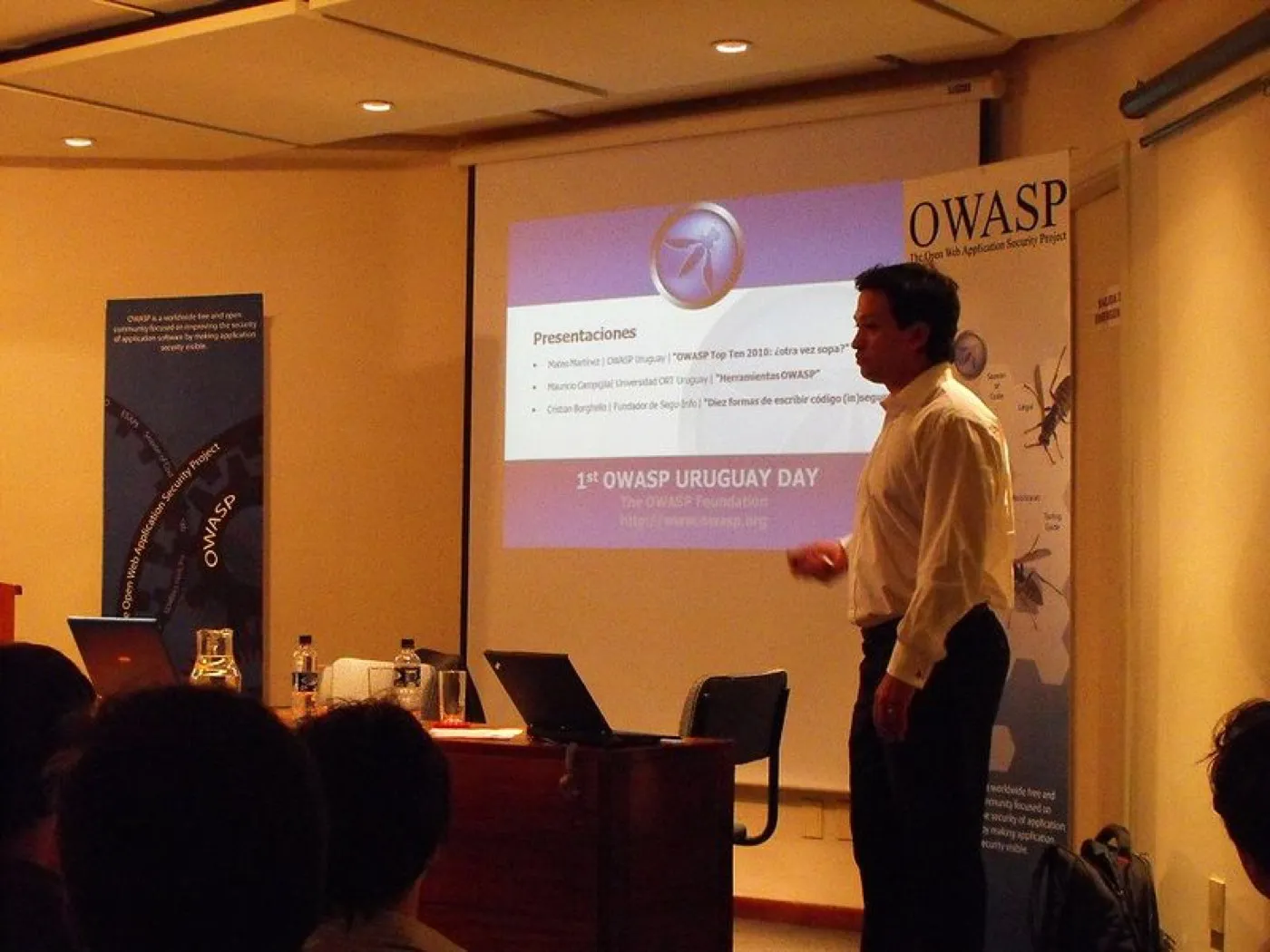 Foto 4 de 5: 1.er OWASP Day Uruguay