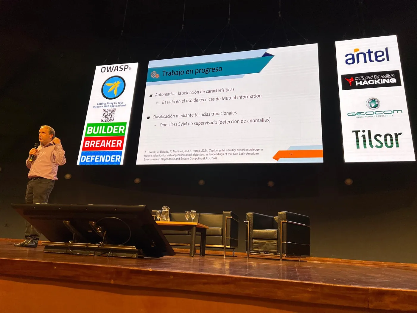 Foto 8 de 14: OWASP AppSec Río de la Plata 2024